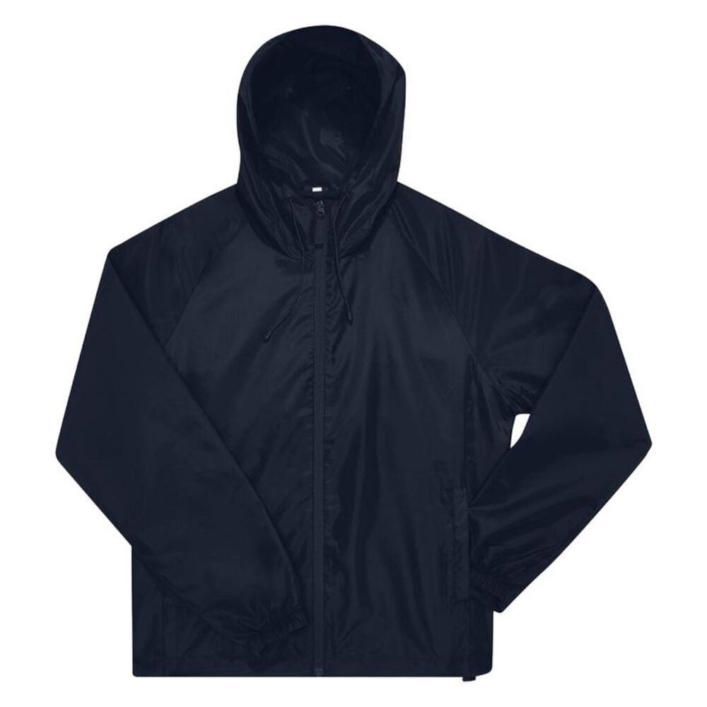 B&C Unisex Adult #Reset Windbreaker / Navy